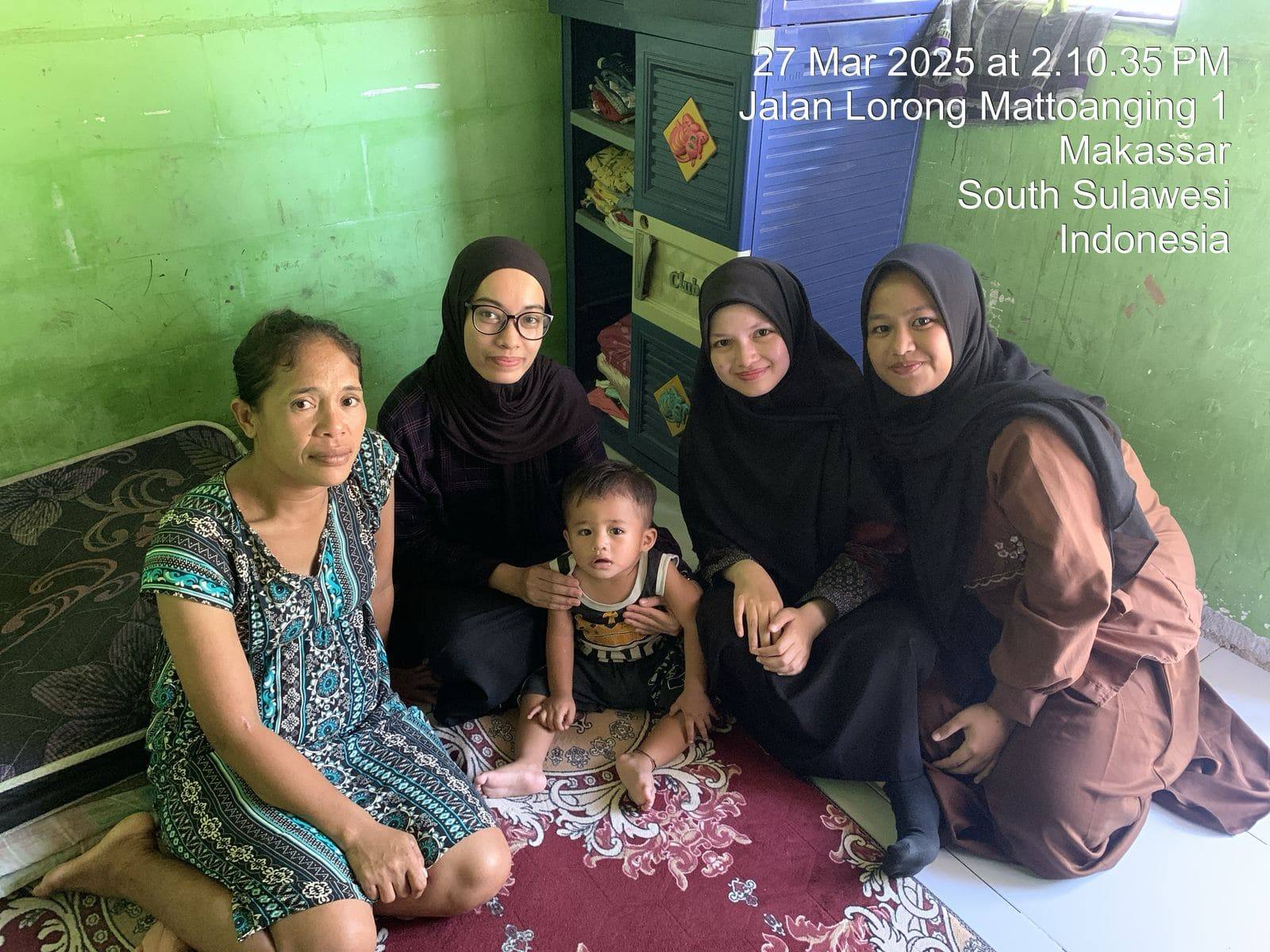 Kunjungan Ke-6 (Pendampingan kedua) dengan Ibu Fitri dan Adik Yusuf